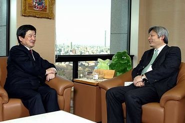 小林栄三氏と西野弘氏
