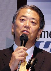 「企業の生き残りにIT活用は不可欠」と話すガートナーの日高信彦社長