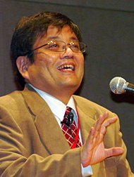 日本の経済状況を力説する森永卓郎氏