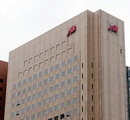 海外戦略を強化するJTB（写真は本社）
