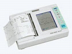 図1 加速度脈波計による血管年齢の測定