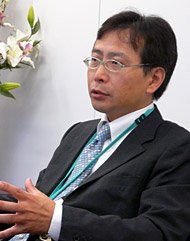 ローソンエンターメディアの日比靖浩社長