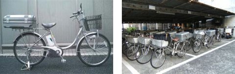 富士ゼロックス東京がフィールドエンジニアの移動手段に活用している電動アシスト自転車