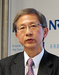 4月からNRI社長に就任する嶋本正氏