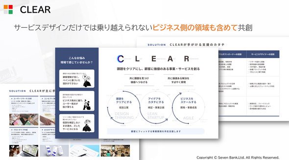 新プロセス「CLEAR」で推進（登壇資料より）